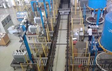 合肥變壓器部件生產(chǎn)輸送線