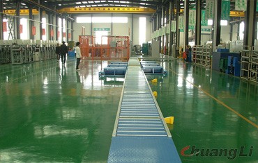 江蘇泰事達(dá)高低壓電氣部件輥筒式輸送線